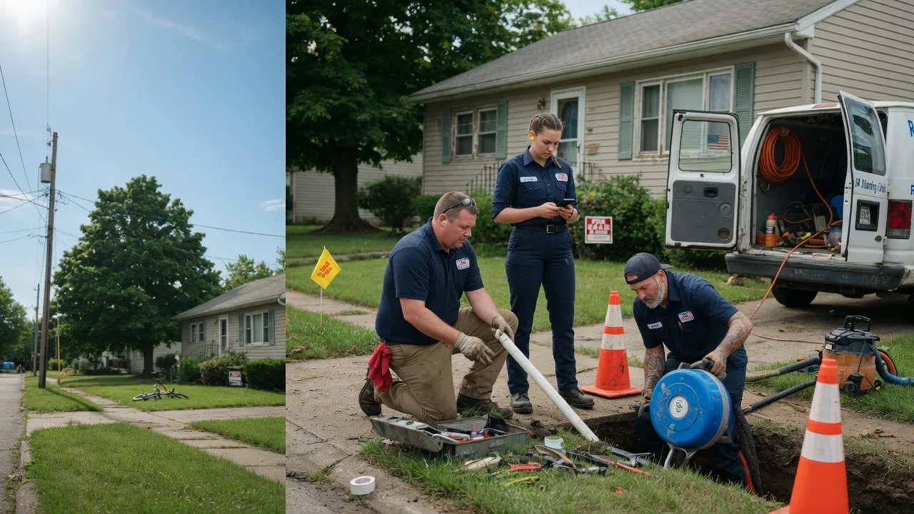 Sewer Line Repair in Marble Rock, IA near me